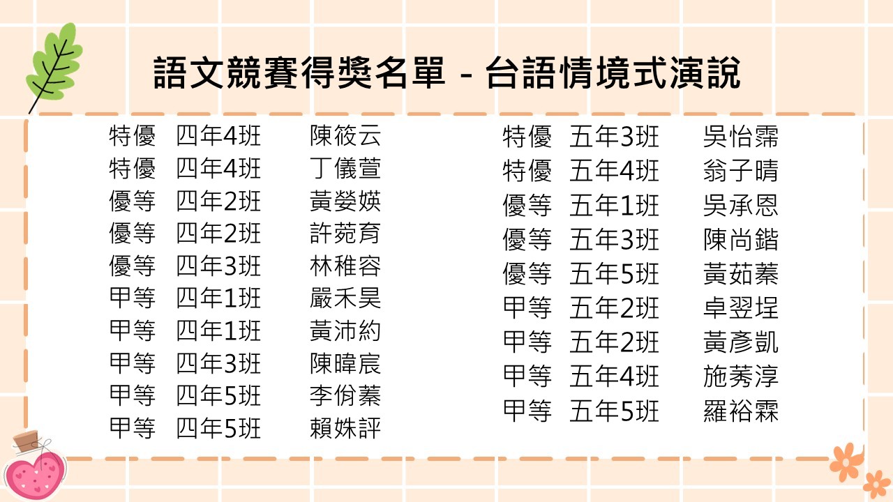 台演說