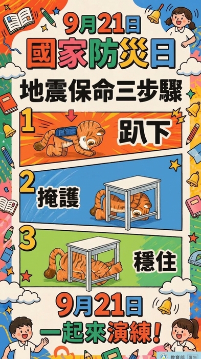 趴下、掩護、穩住