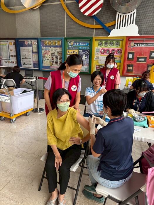 注射流感疫苗，為健康把關~