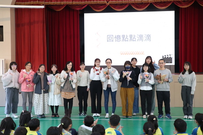 實習老師與實習輔導老師合影