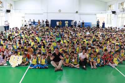 嘉大附小115學年度第一學期開學典禮大合照