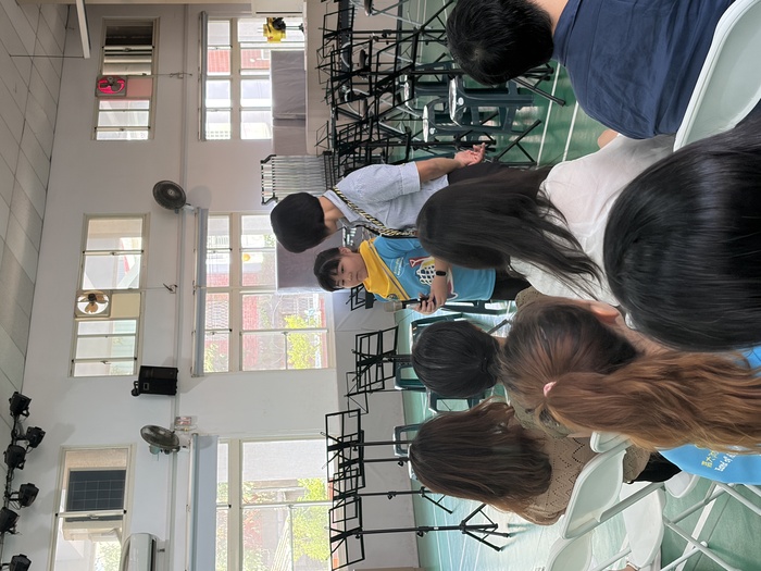 附小管樂團與上安國小藝才班的交流活動
