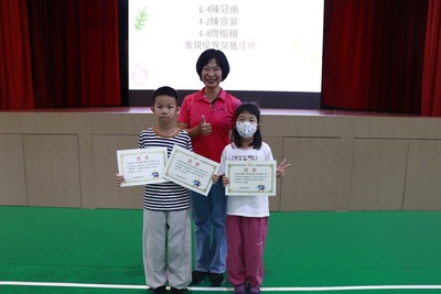 學生朝會投稿獲刊頒獎+朗讀選手表演